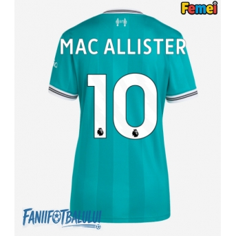 Liverpool Alexis Mac Allister #10 Tricou Fotbal Replică 2025-26 Femei Treilea